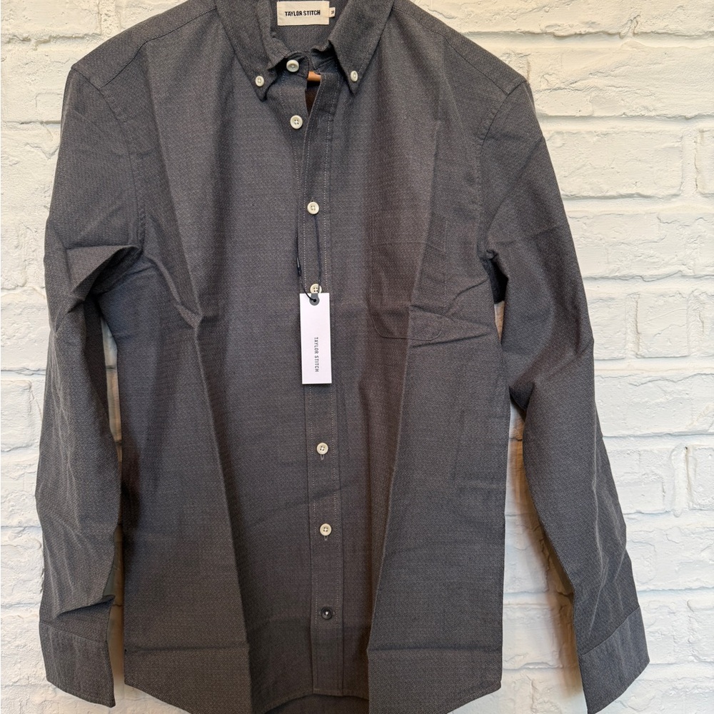 Taylor Stitch Charcoal Button-Down Shirt
